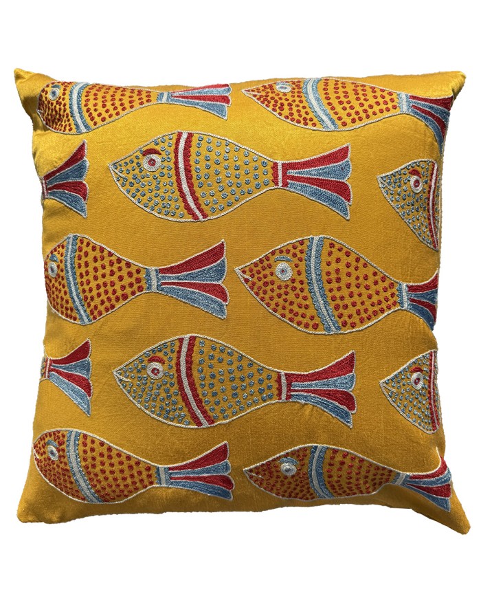 coussin en soie
