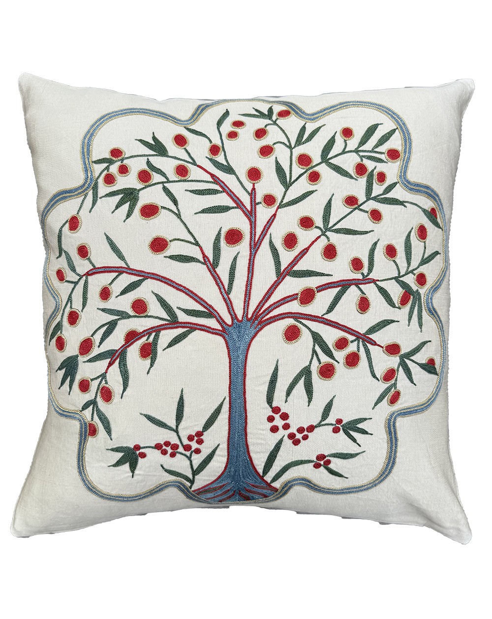 silk cushion