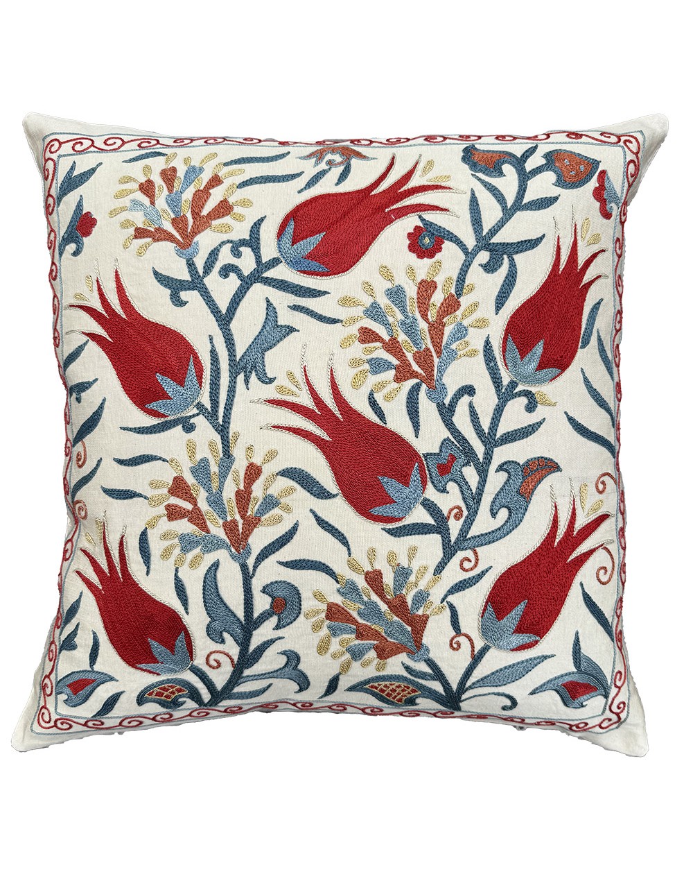 silk cushion
