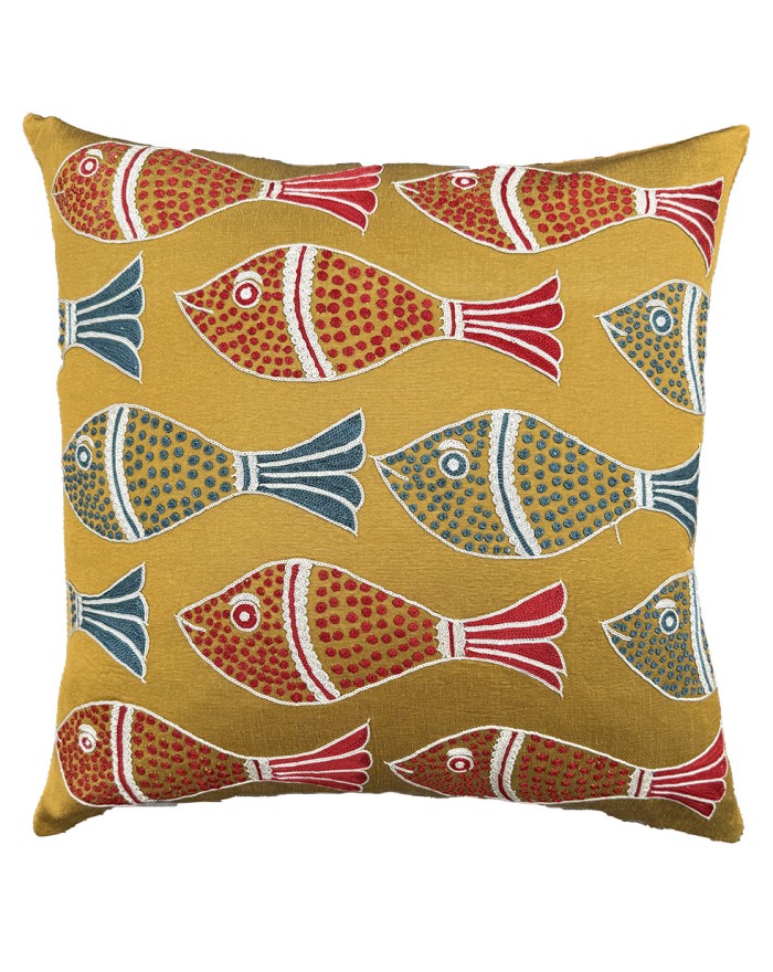 silk cushion