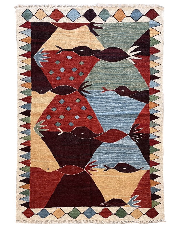Abstract multicolored -...
