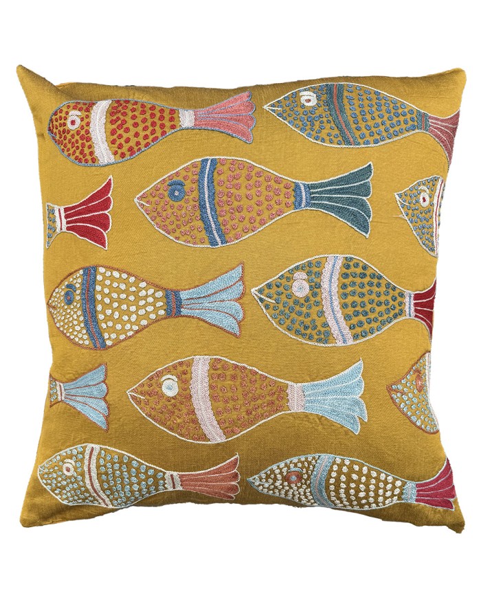 silk cushion
