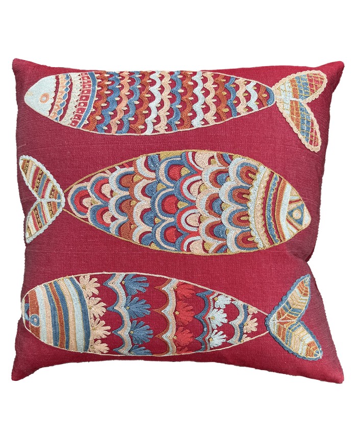 silk cushion