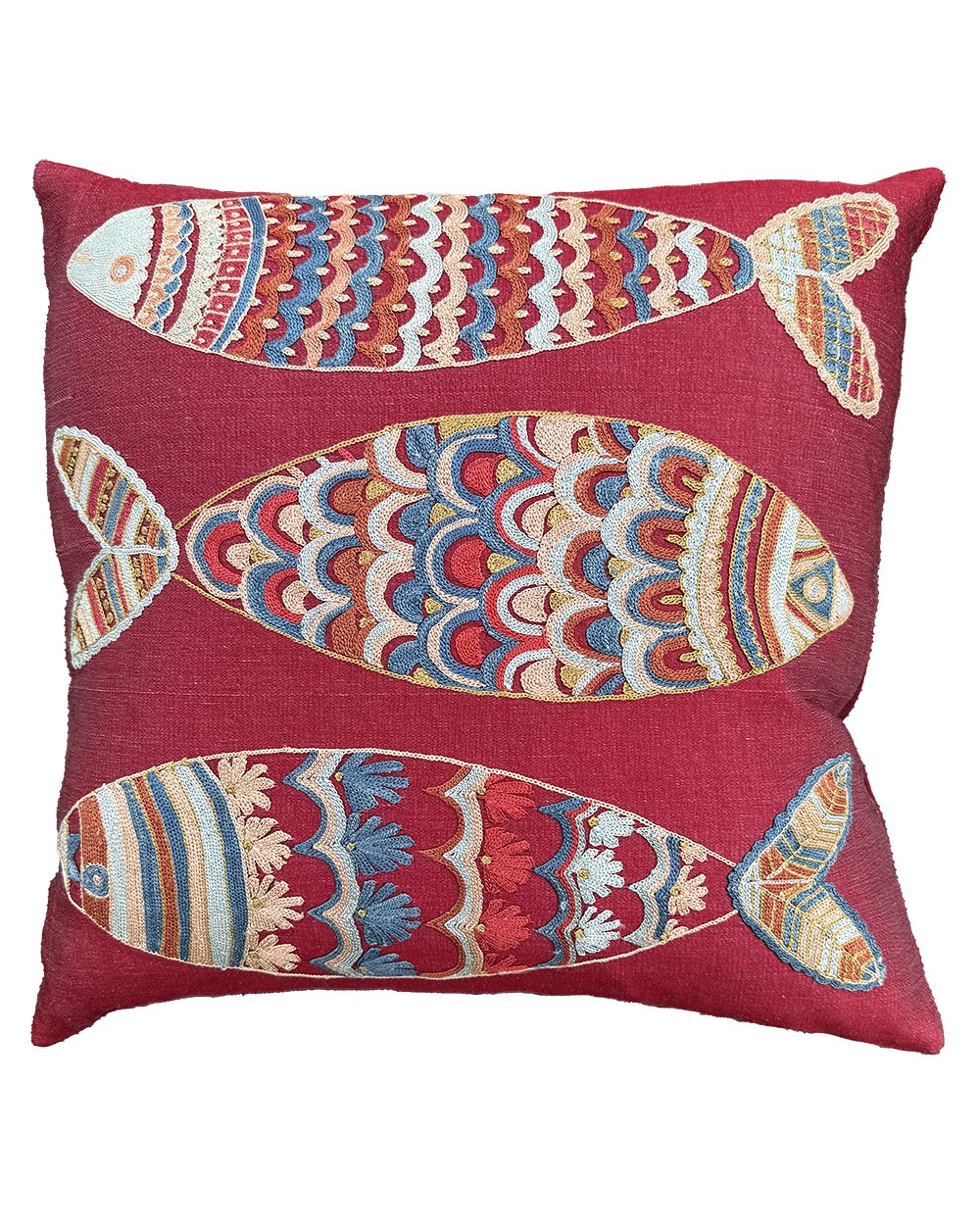 silk cushion