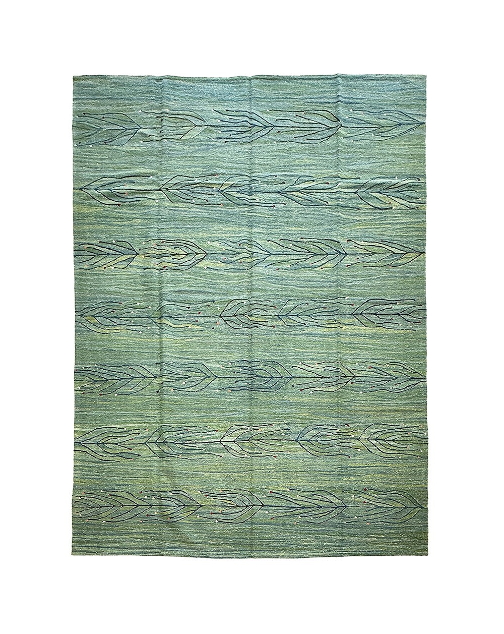 Feuille Green - New kilim