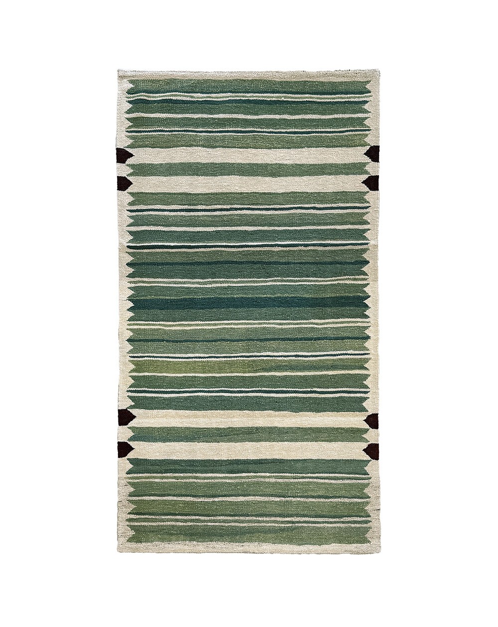 Alpe green - Kilim rug