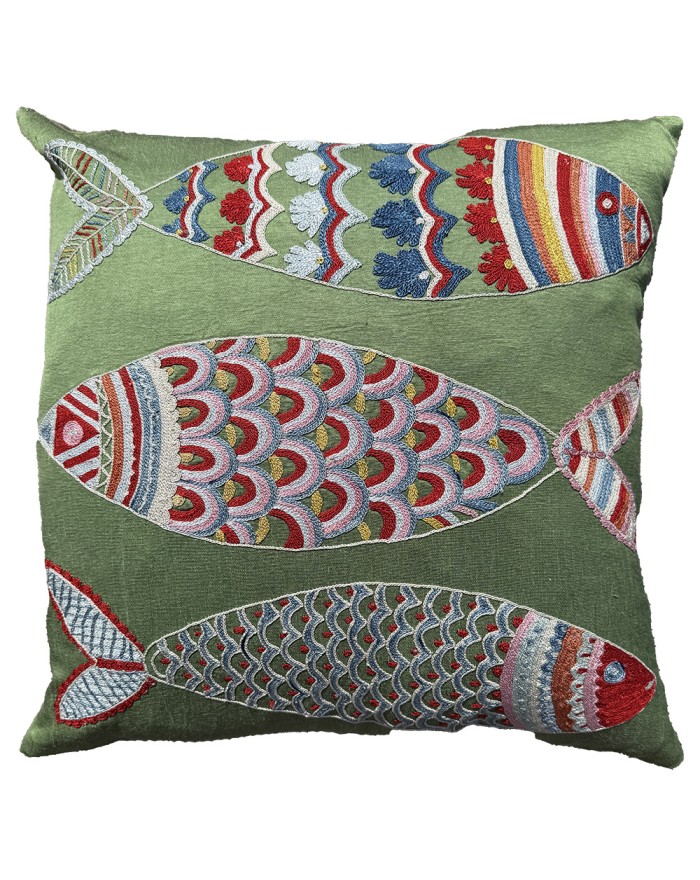 coussin en soie