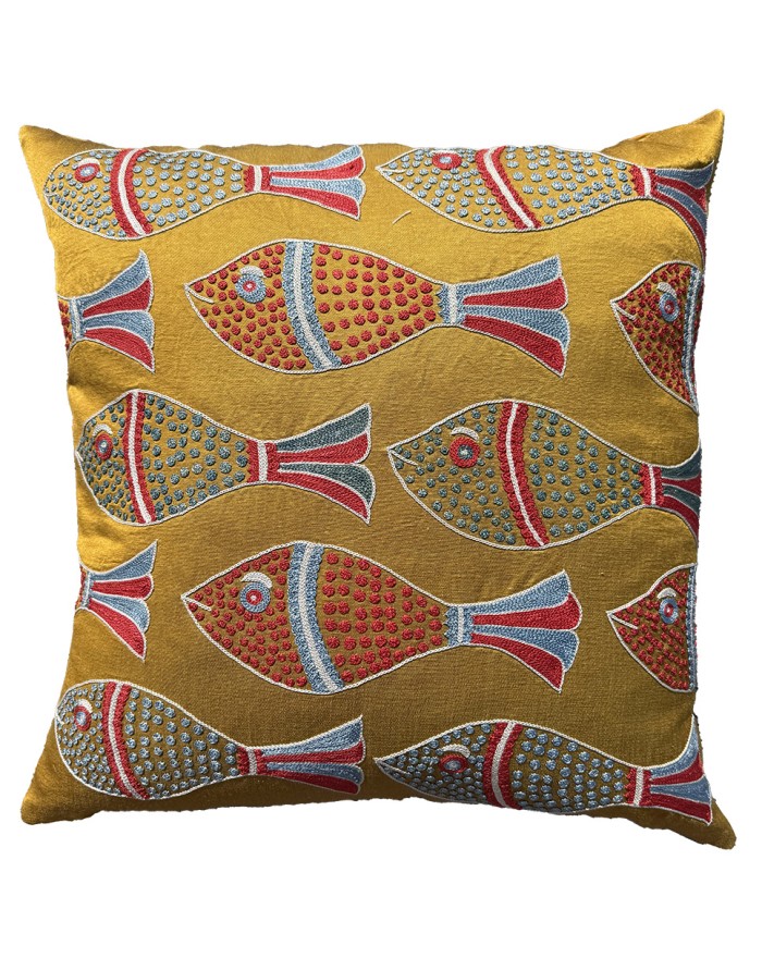 coussin en soie