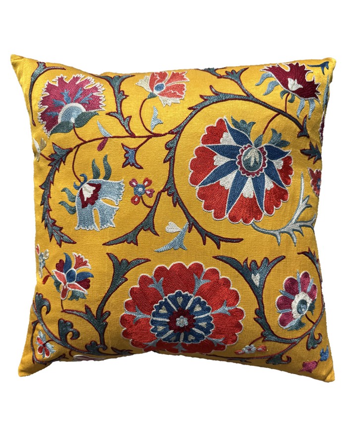 coussin en soie