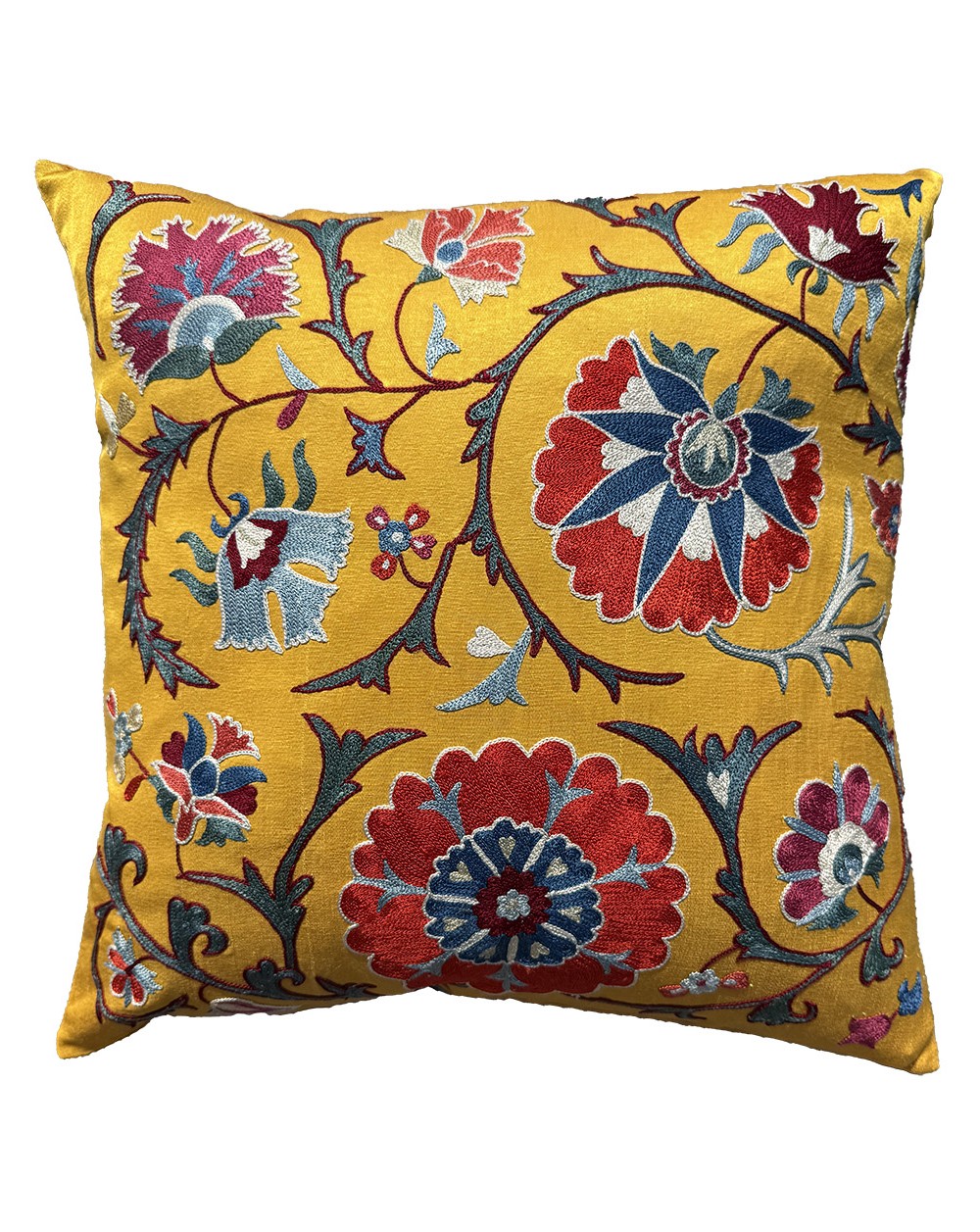silk cushion