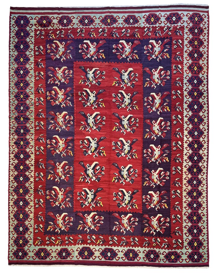très grand tapis ancien