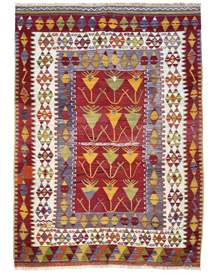 tapis ancien de belle qualité