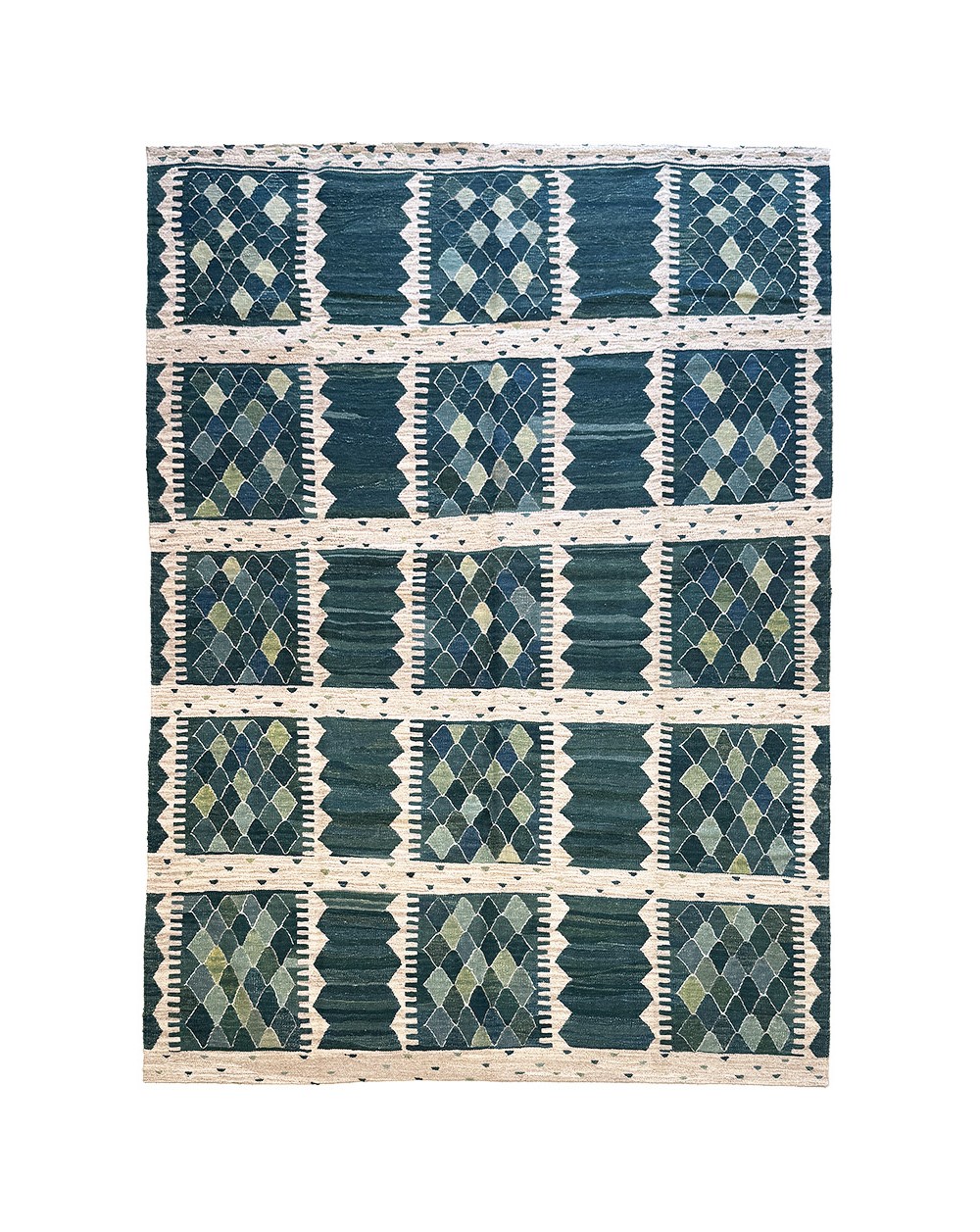 grand tapis vert pour salon