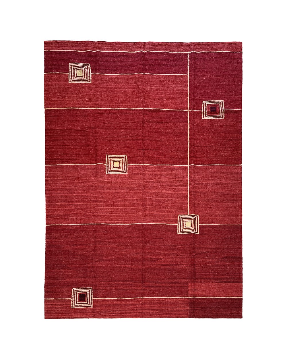 large red kilim