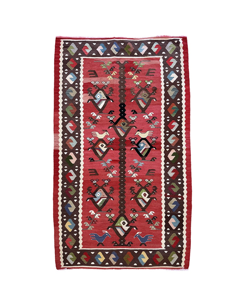 rug with a symbol