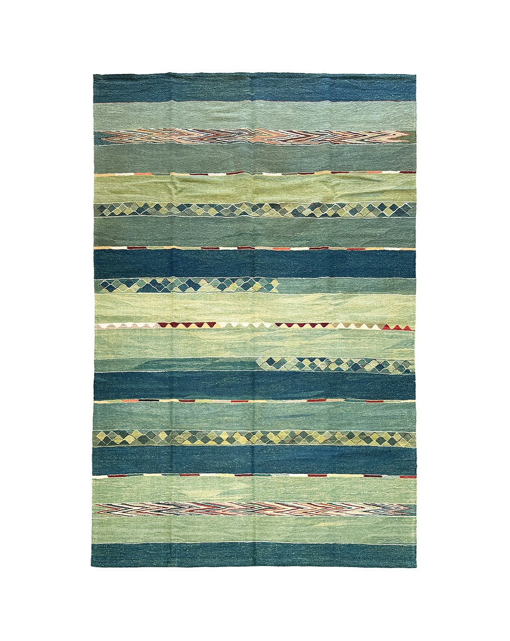 grand kilim vert