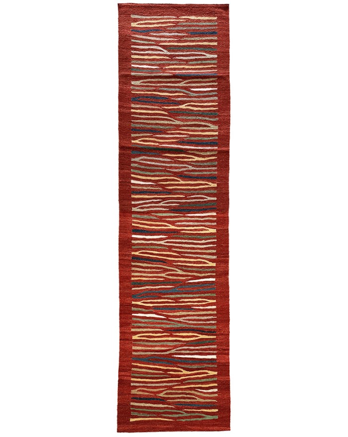 tapis de couloir rouge