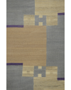 Art Deco Blue Rug