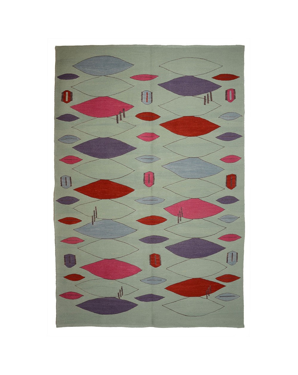 zeki muren rug -New kilim - Contemporary pattern