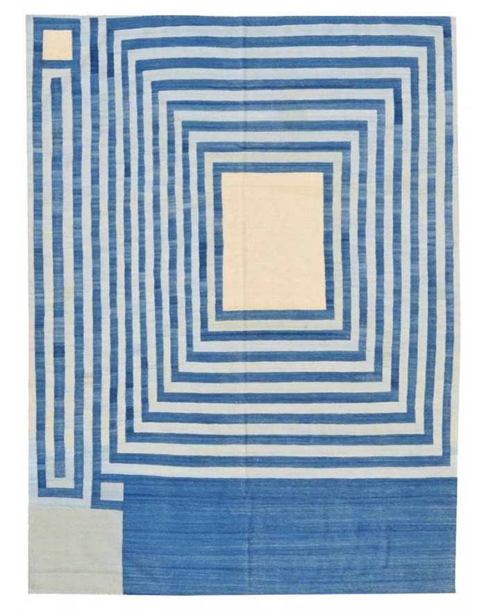 Ikat rug - New kilim - Contemporary pattern