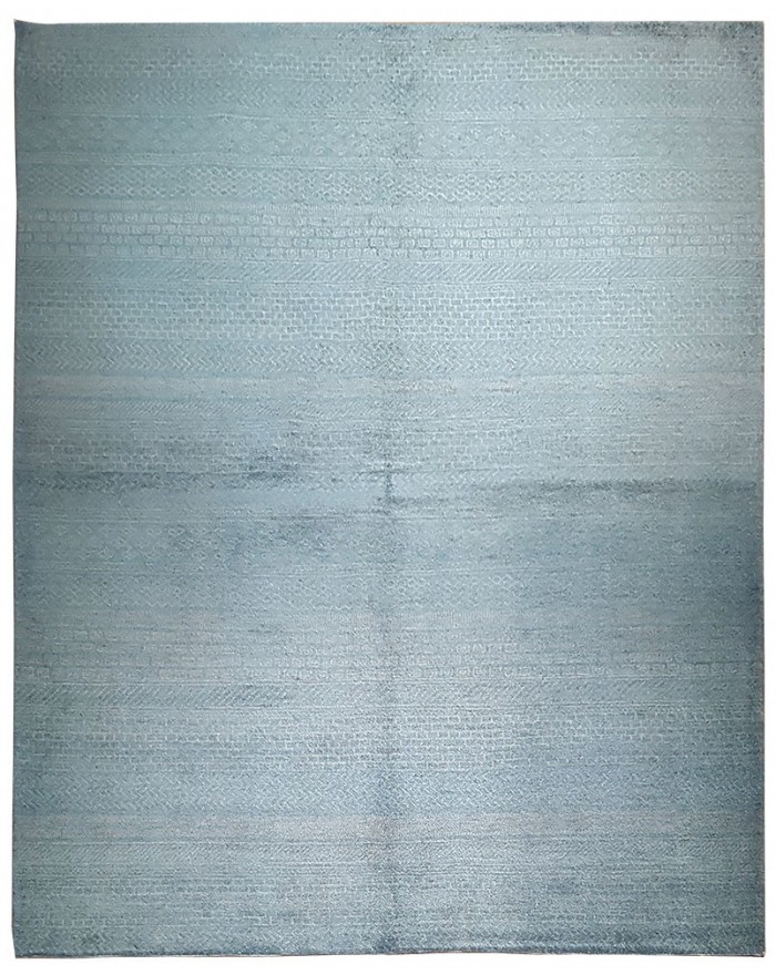 blue modern rug paris