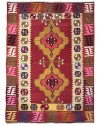 colored antique rug