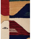 Knotted rug - Contemporary pattern Paris