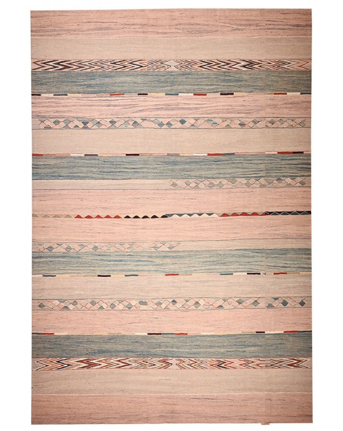 soft colors contemporary rug