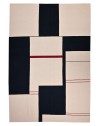 tapis contemporain noir et blanc paris