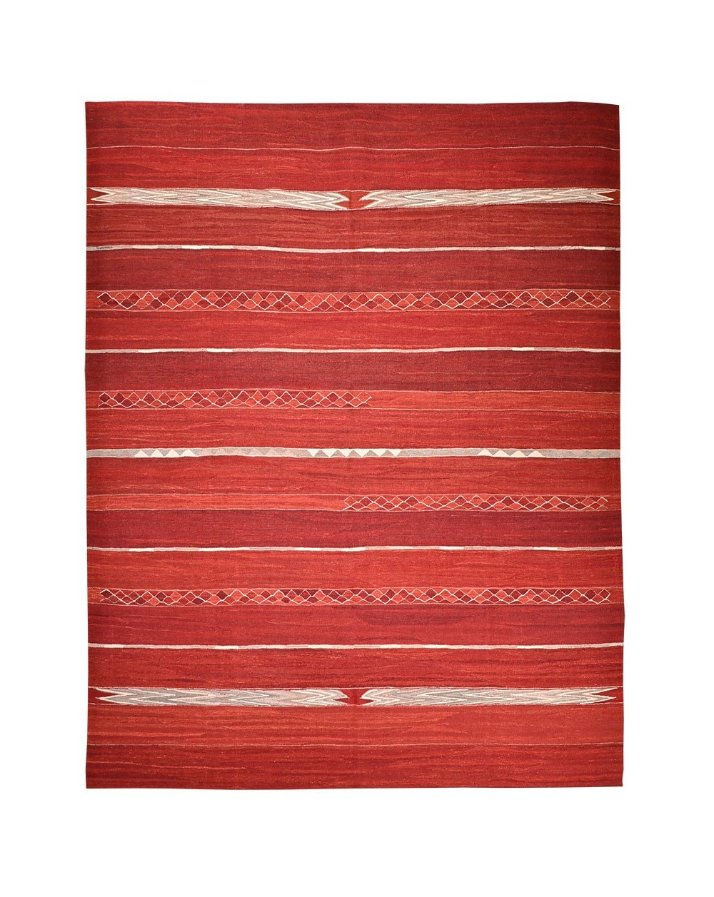 tapis kilim rouge paris