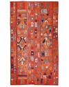 antique embroidered rug
