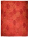 Tapis kilim motif traditionnel rouge 