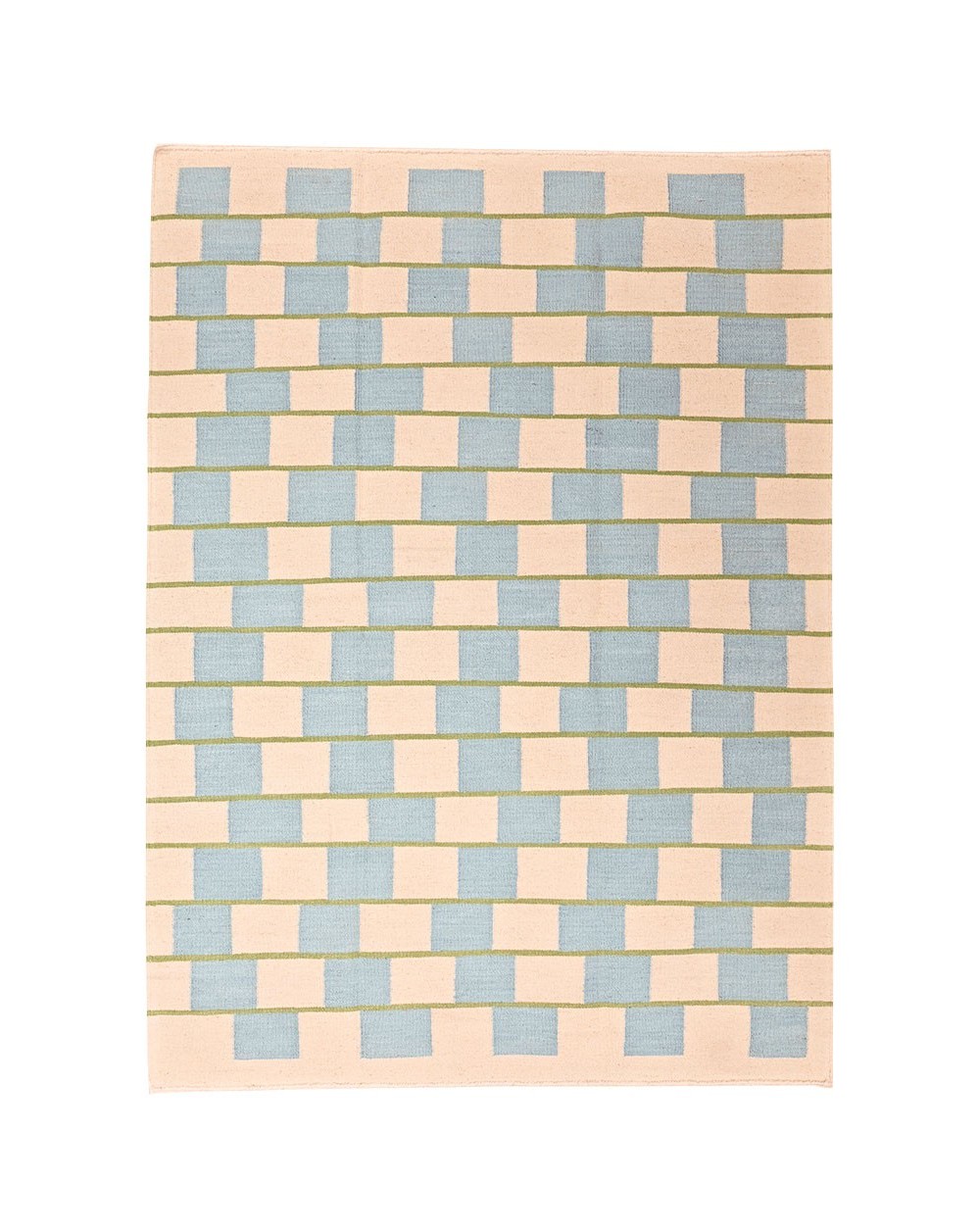 small pastel rug