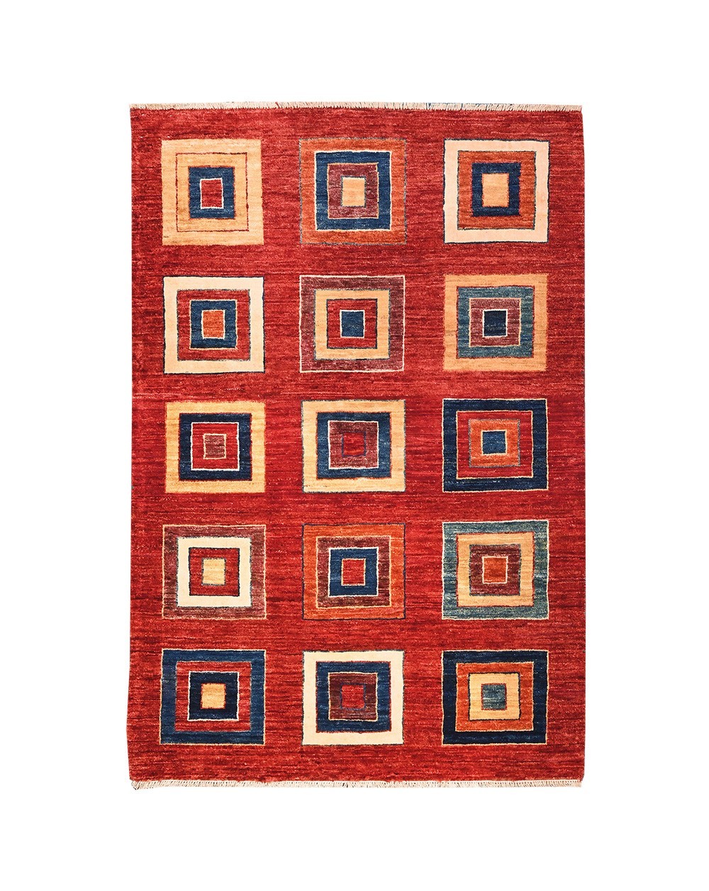 Hand-knotted rug - Contemporary pattern