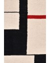 Rug blue and black