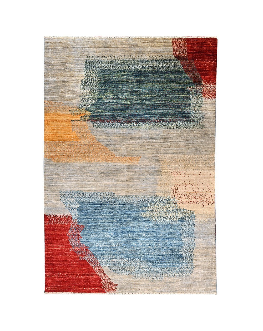 Multicolored handmade rug