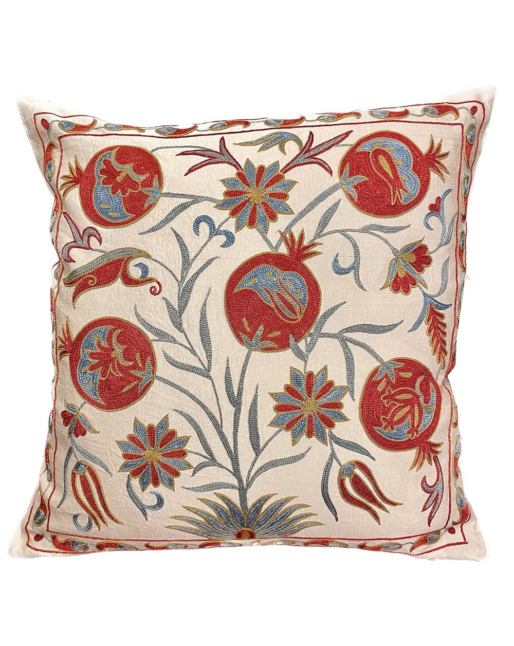 Ottoman Suzani cushion