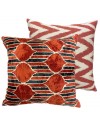 Coussin en ikat