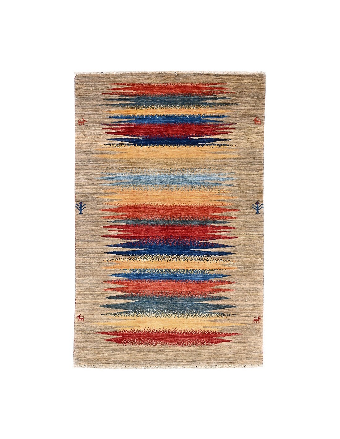 Tapis de couloir vintage noué à la main sku 2169