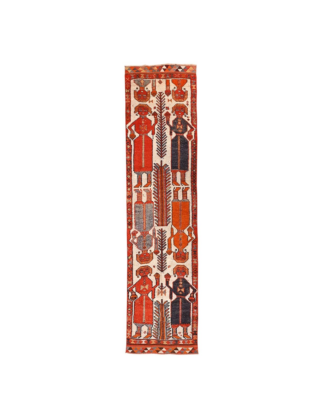 Grand Tapis Marocain Berbère Fait Main – Bordeaux Foncé, Laine 100% – 5,2 X 7,6 Pieds (The Modern Rug 2000, TMR-001)