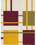 grand tapis rouge contemporain