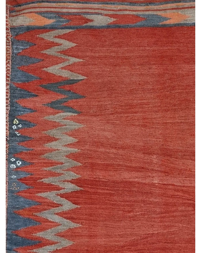 Kilim neuf - Damier Bucolique