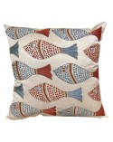 Ikat cushion