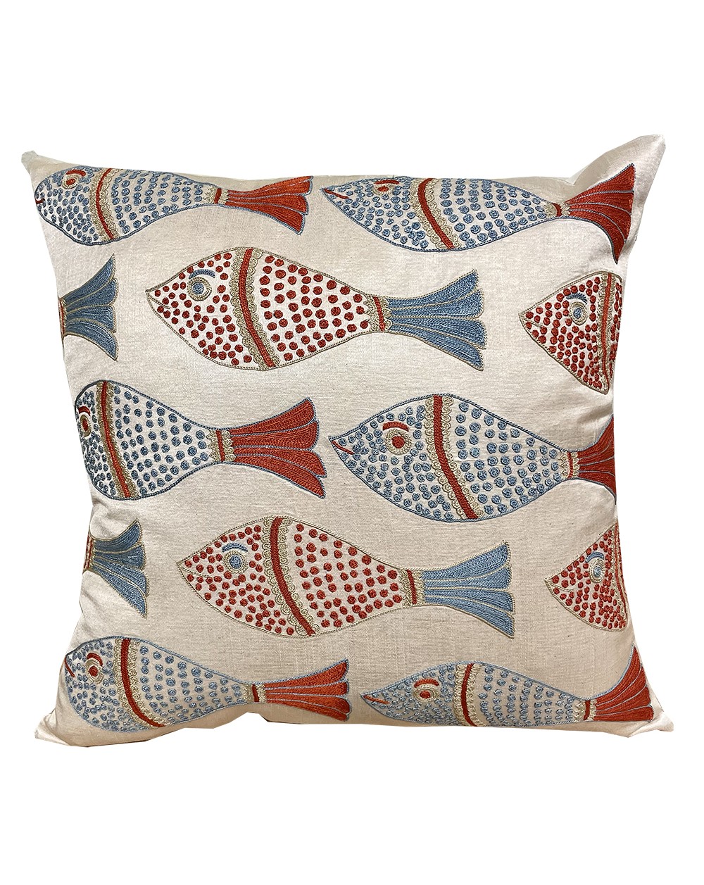 Ikat cushion