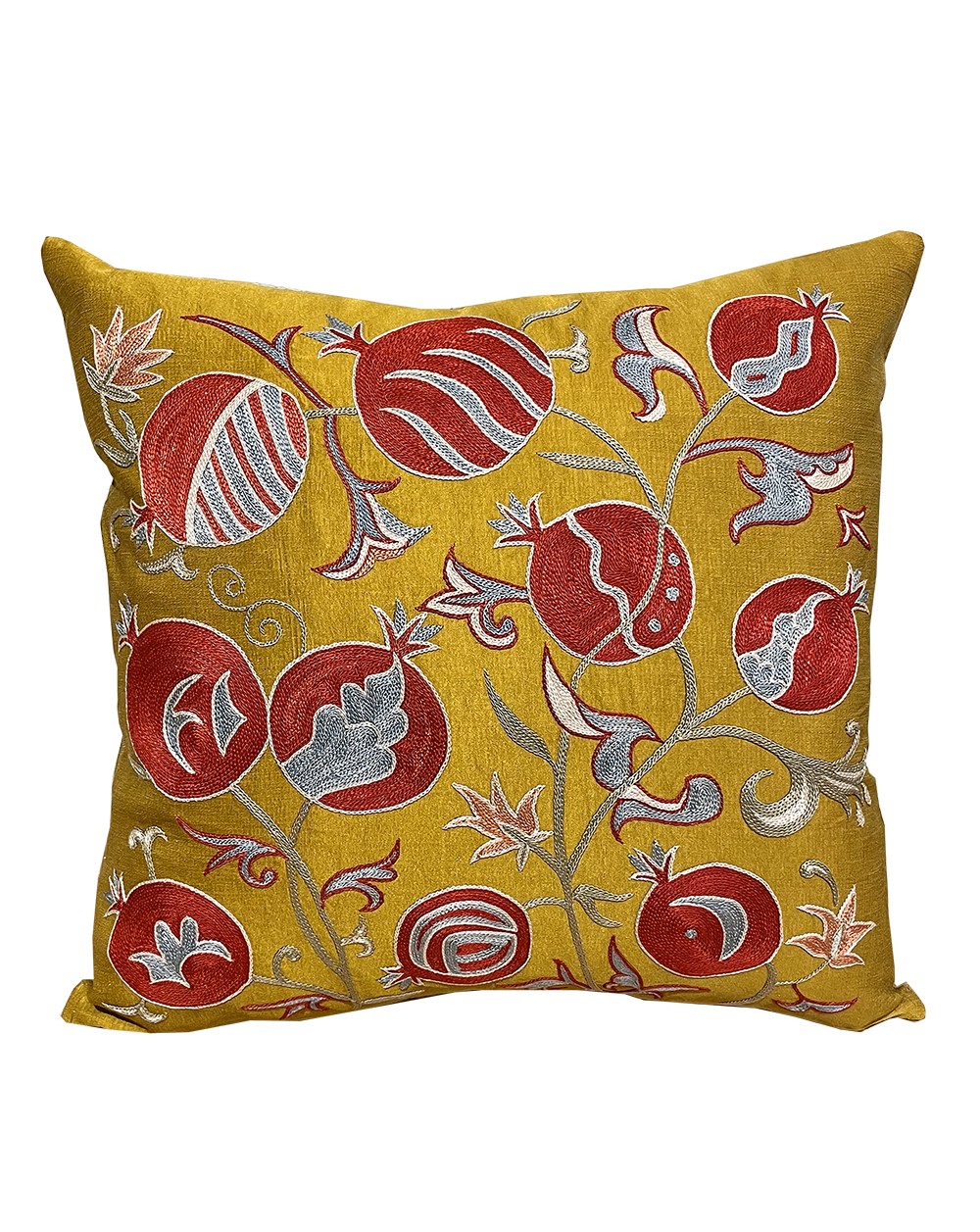 Ikat Velvet Cushion