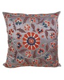 Coussin en laine et kilim