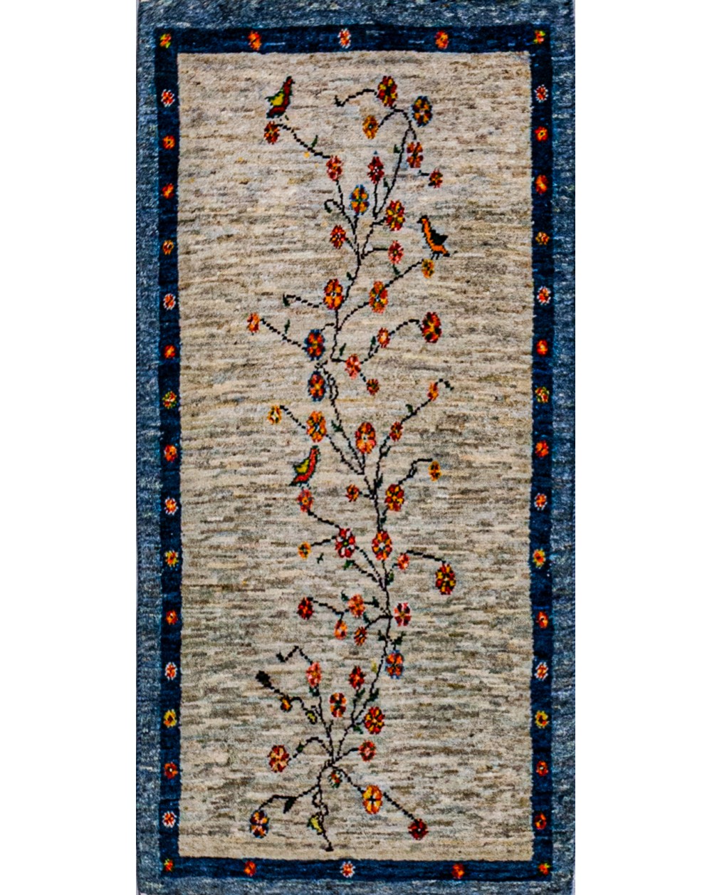 small quality hand-knotted rug