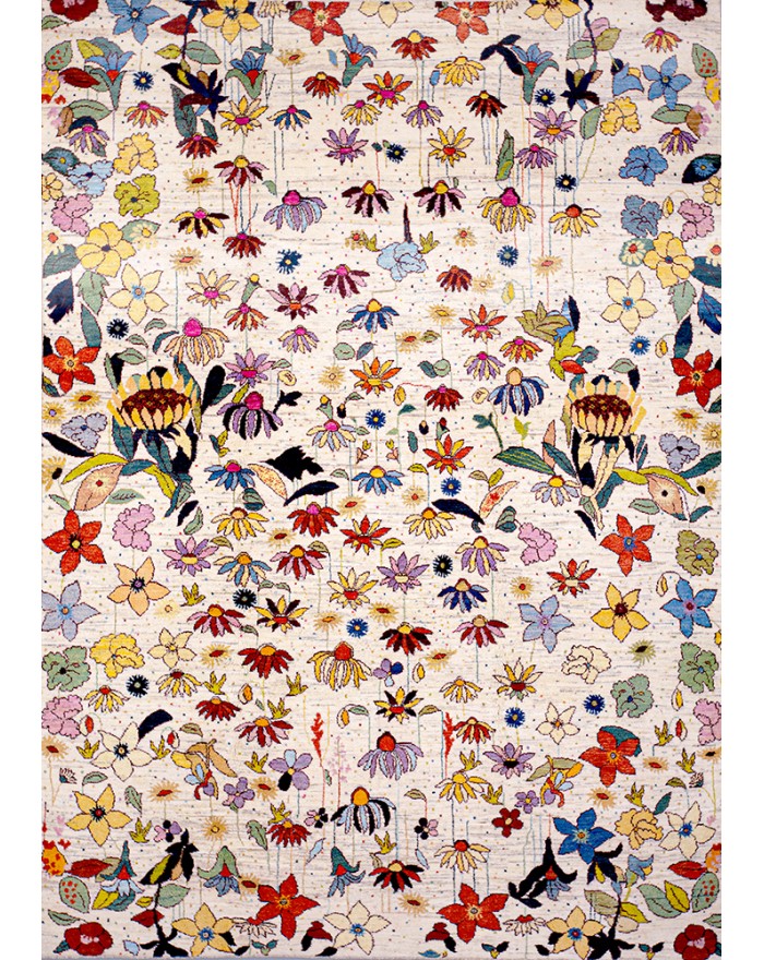 Hand-knotted new rug - Contemporary pattern