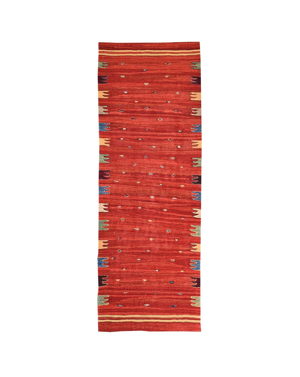 Colored Suzani cushion