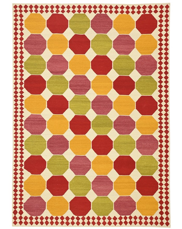 Coussin en ikat